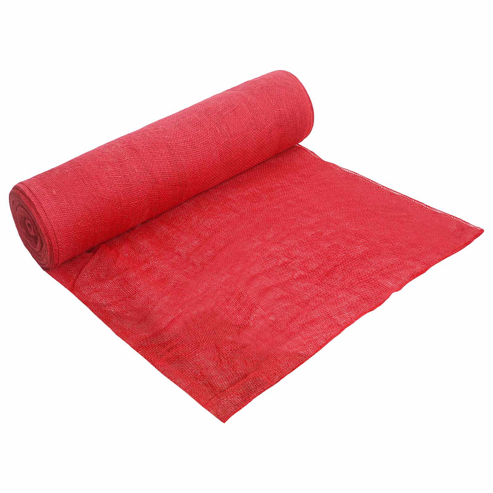 Juterolle 200 x 500 cm Rot