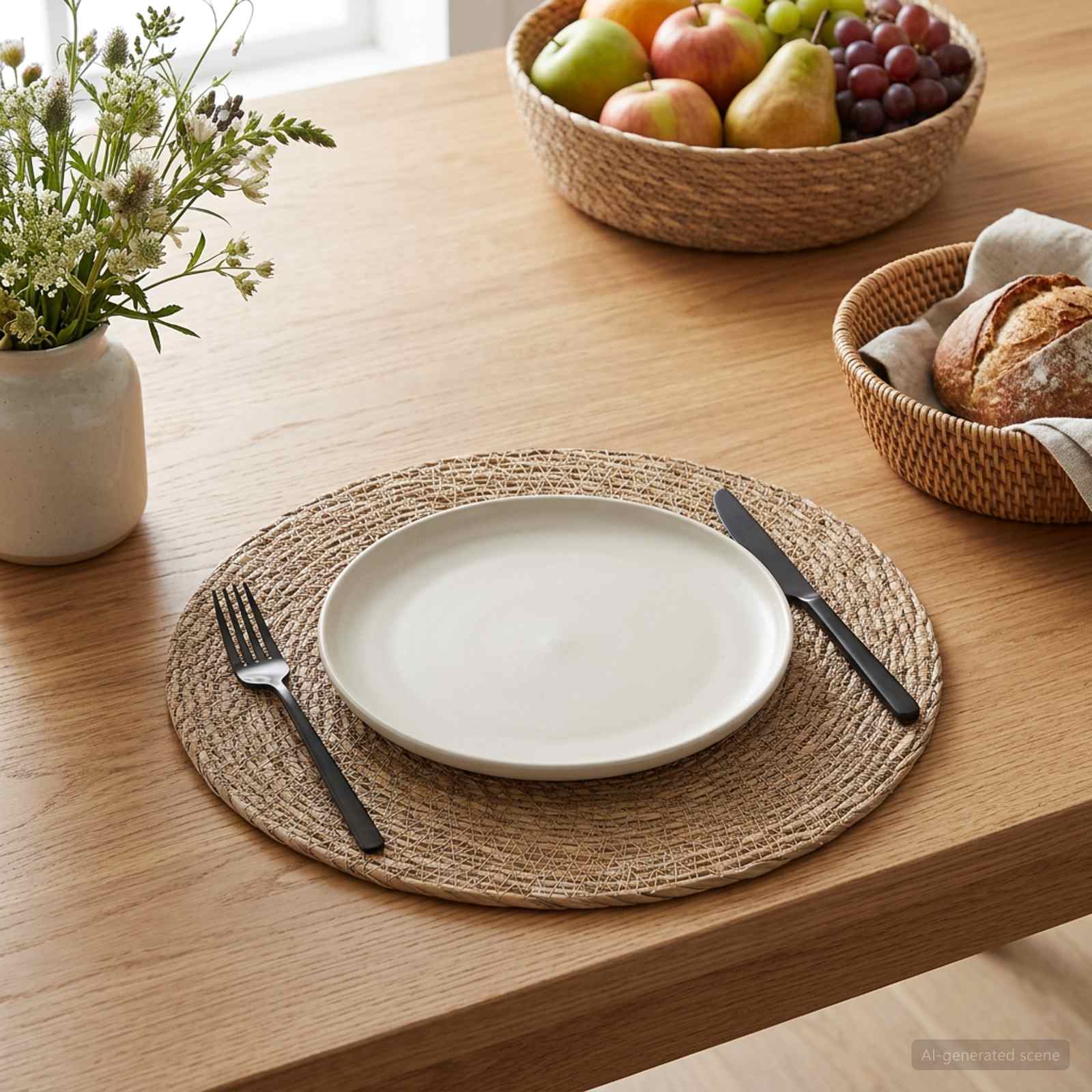 Seegraskissen 12 stk. Natur 100% Seegras