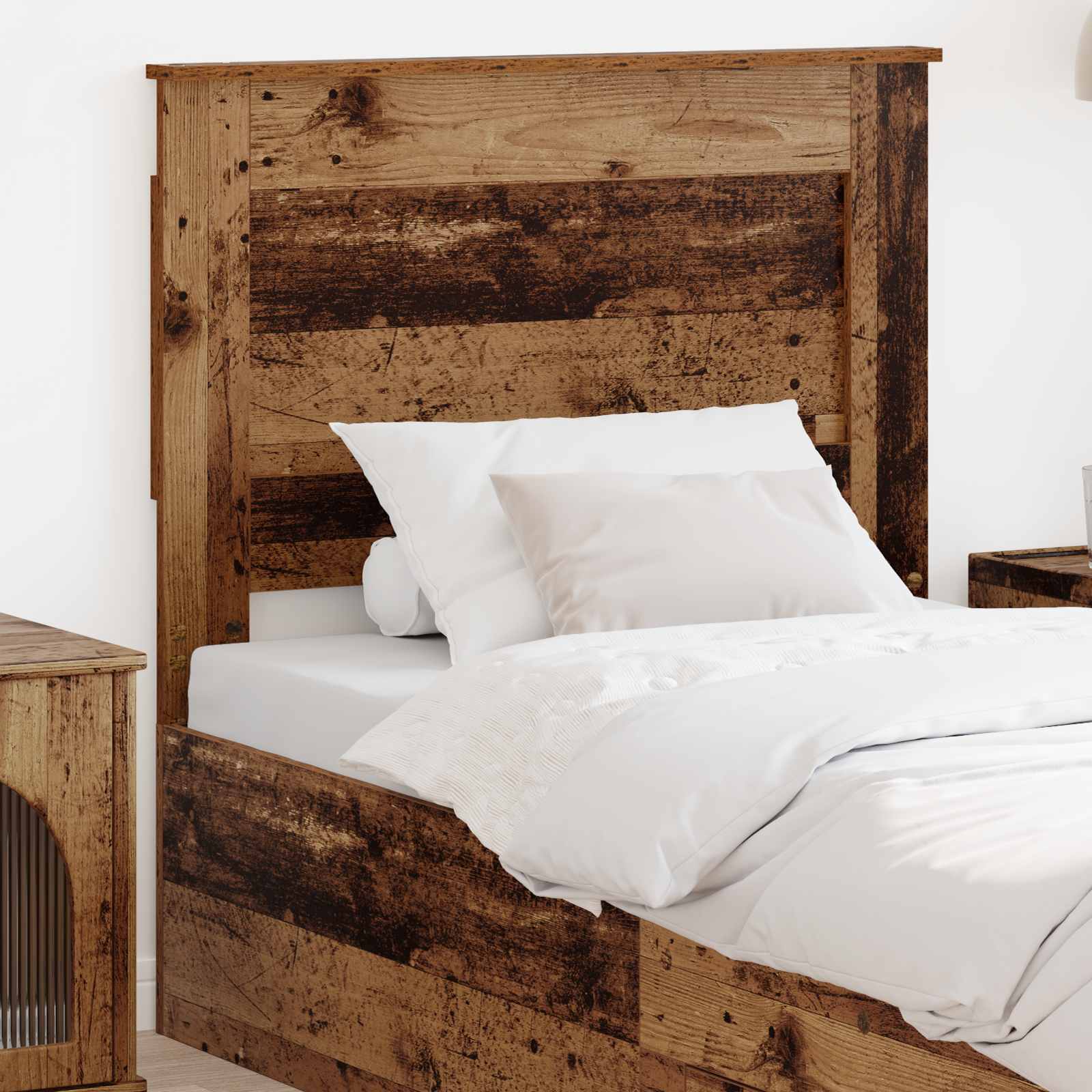 Kopfteil Altholz Holzwerkstoff