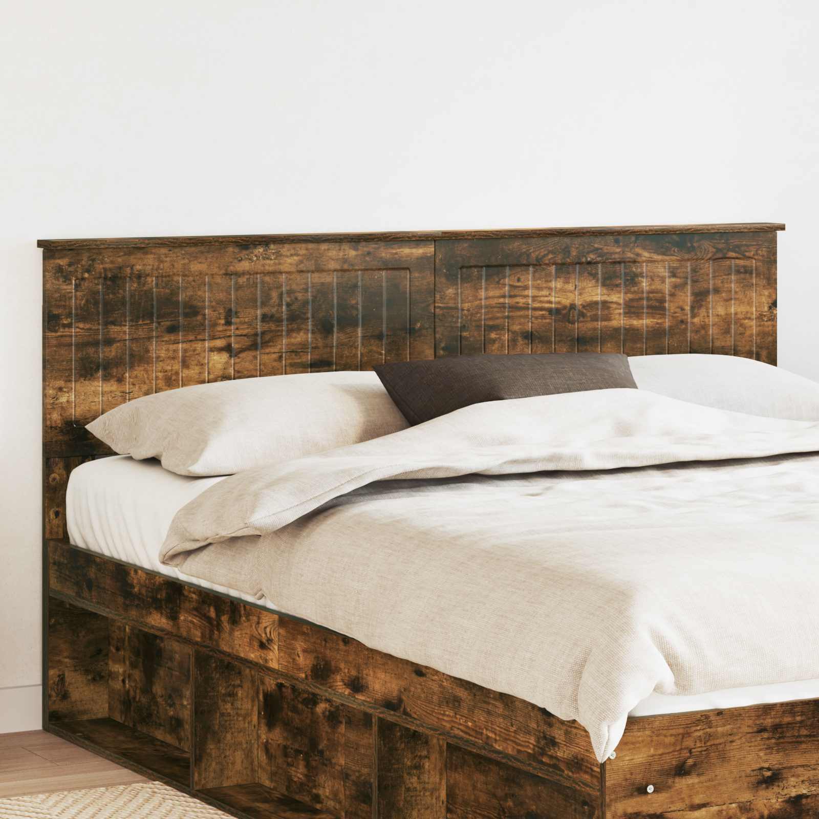 Kopfteil Räuchereiche Holzwerkstoff