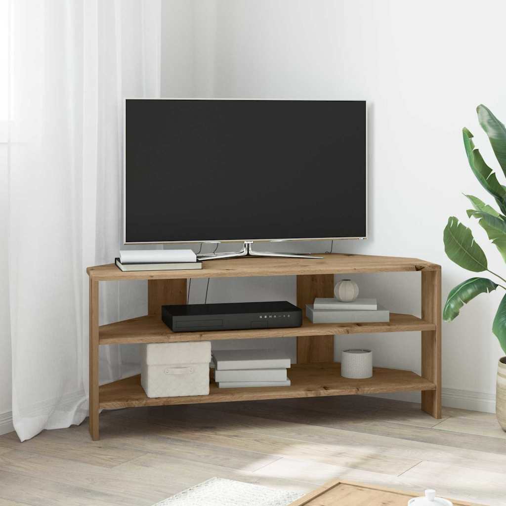 EckTVSchrank 102x40,5x45cm Artisan-Eiche Holzwerkstoff