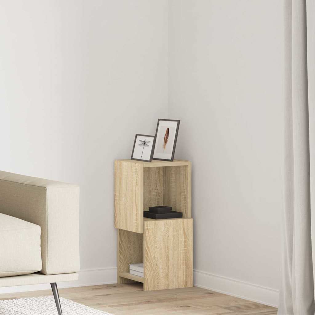Eckschrank 25,5x25x55cm Holzwerkstoff Sonoma-Eiche