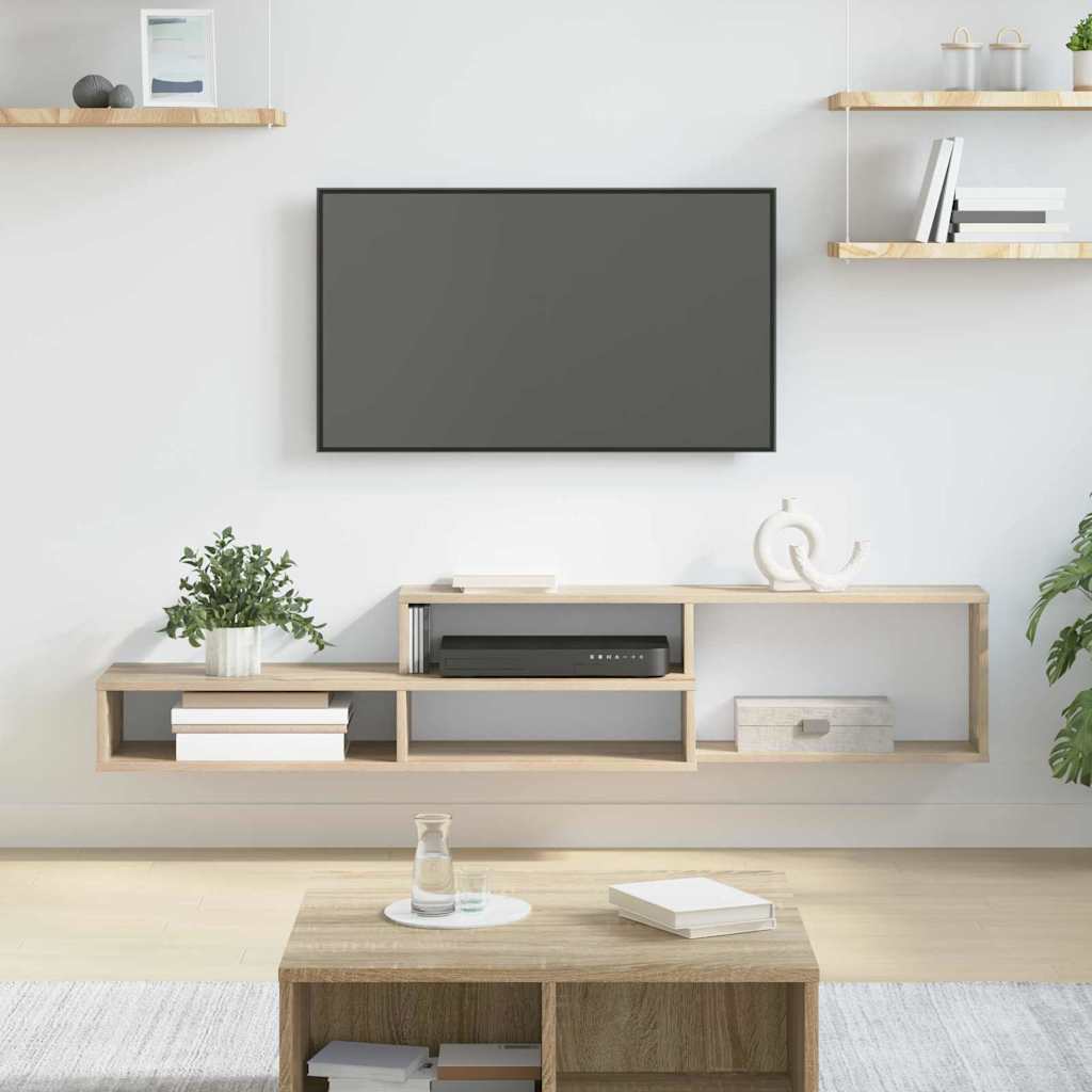 WandTVStand 150x25x28,5cm Holzwerkstoff