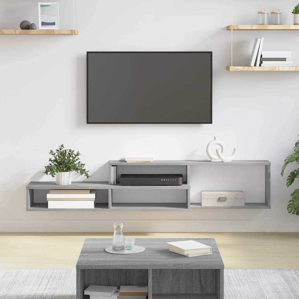 WandTVStand 150x25x28,5cm Holzwerkstoff