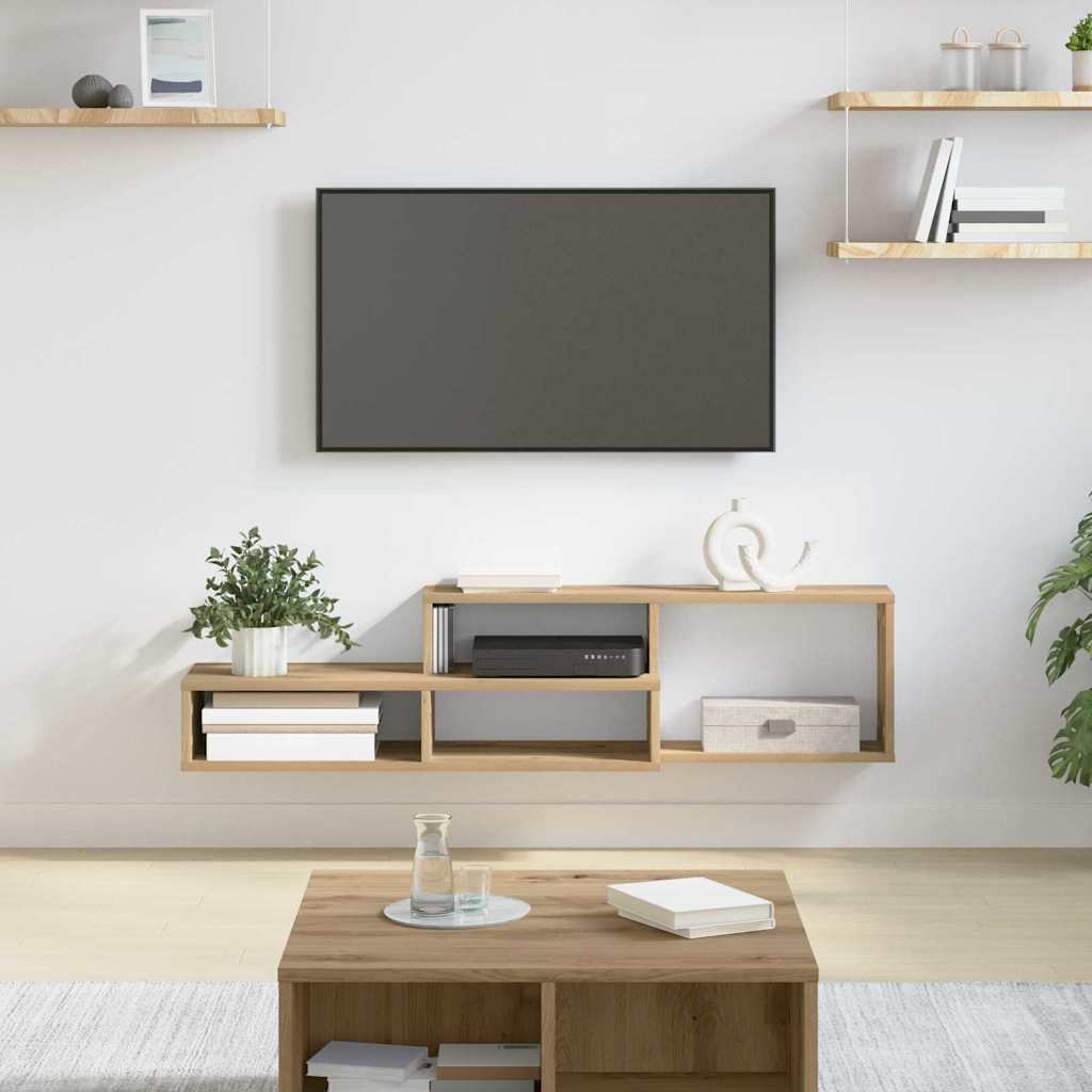 WandTVStand 120x25x28,5cm Holzwerkstoff