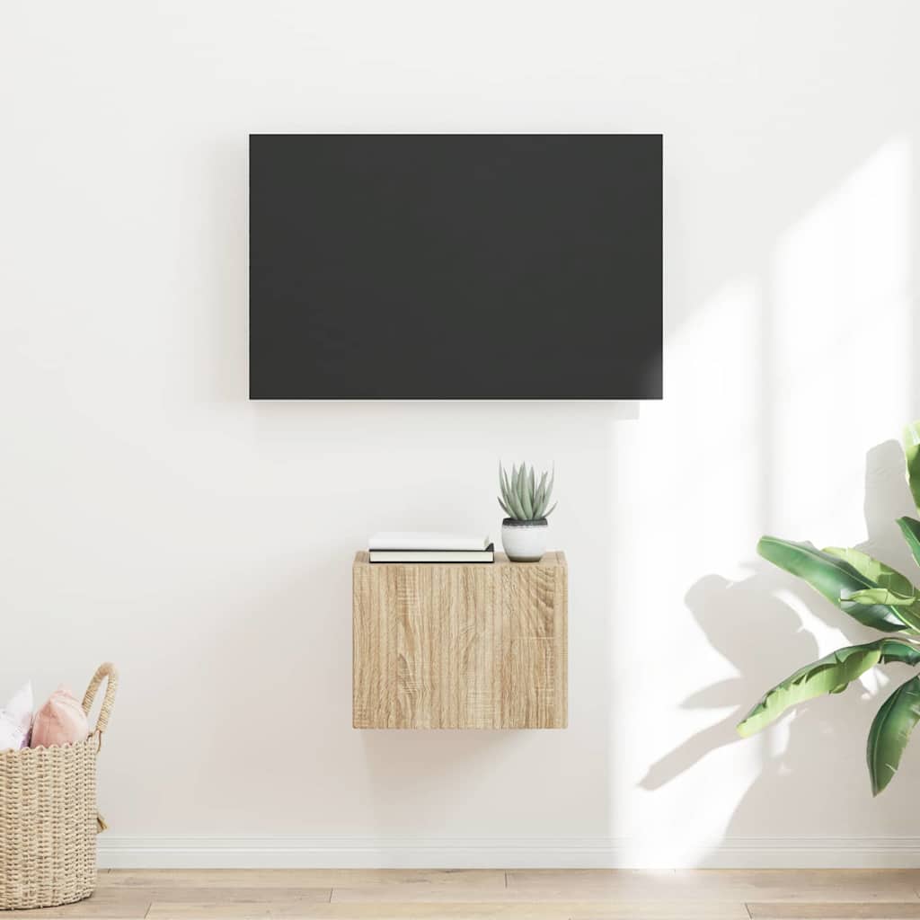 TV-Wandschrank 39 x 31 x 29,5 cm Sonoma Holzwerkstoff
