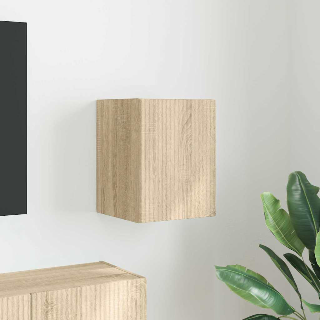 TV-Wandschrank 30 x 31 x 40 cm Sonoma Holzwerkstoff