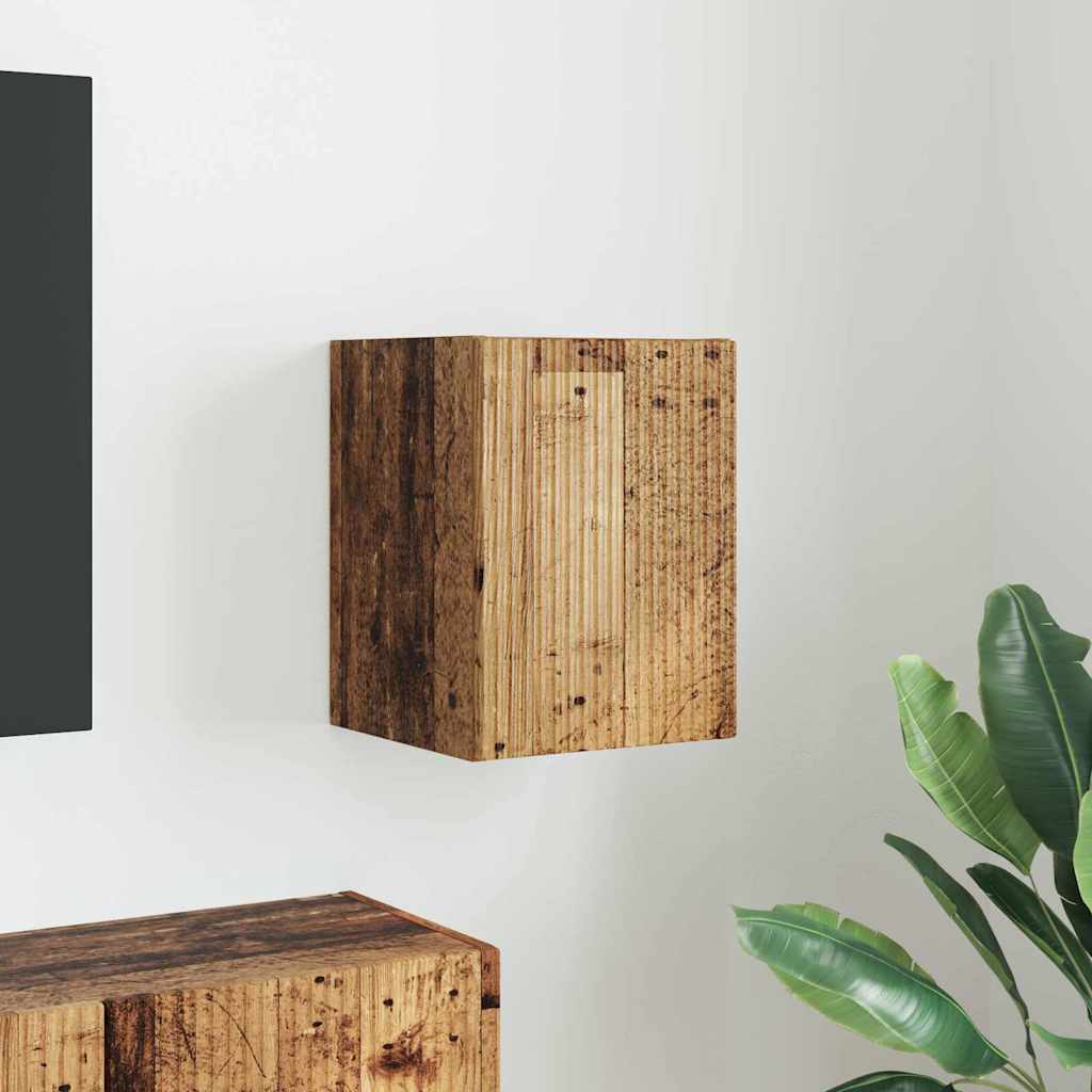TV-Wandschrank 30 x 31 x 40 cm Altholz Holzwerkstoff