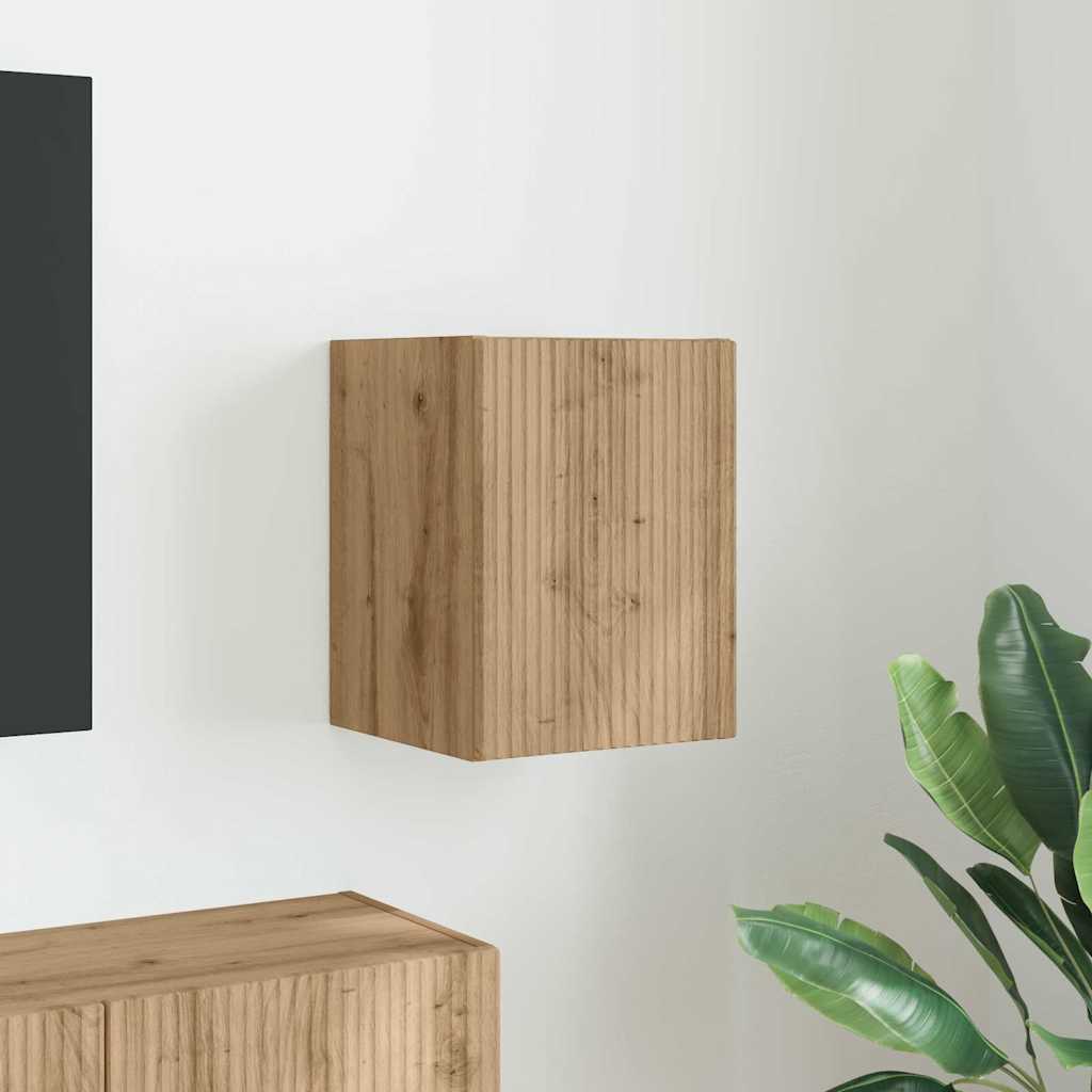 TV-Wandschrank 30 x 31 x 40 cm Kunsthandwerk Eiche
