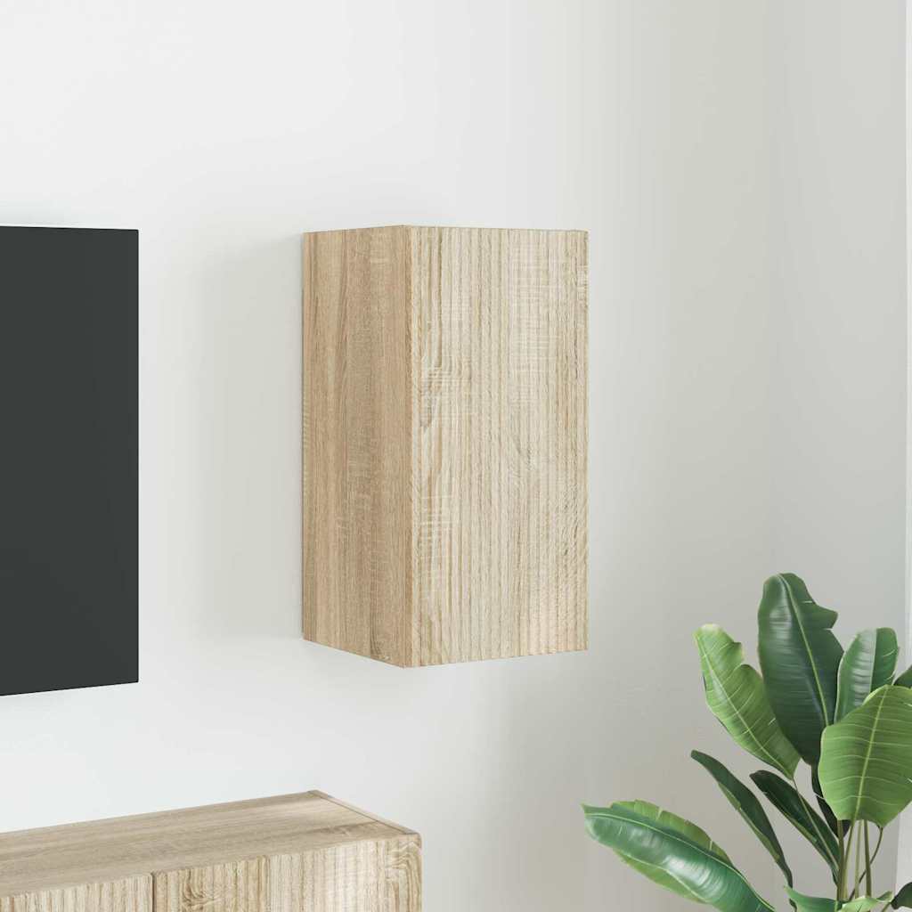 TV-Wandschrank 30 x 31 x 60 cm Sonoma Holzwerkstoff