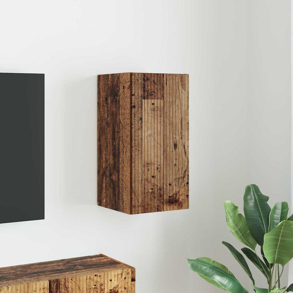 TV-Wandschrank 30 x 31 x 60 cm Altholz Holzwerkstoff