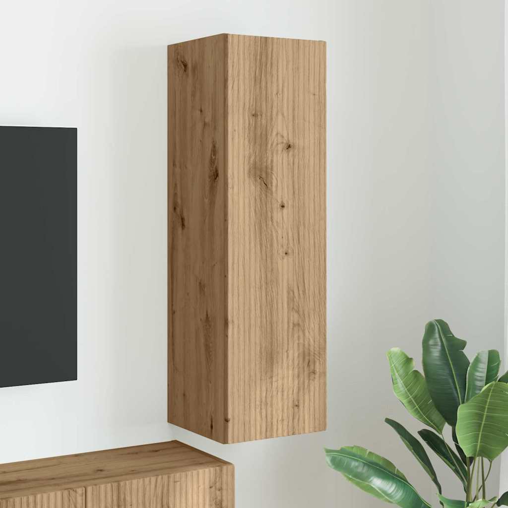 TV-Wandschrank 30 x 31 x 100 cm Kunsthandwerk Eiche