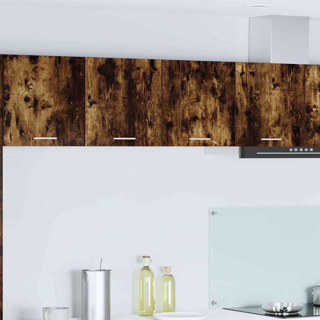 Hängeschrank Räuchereiche 80 x 31 x 40 cm Holzwerkstoff