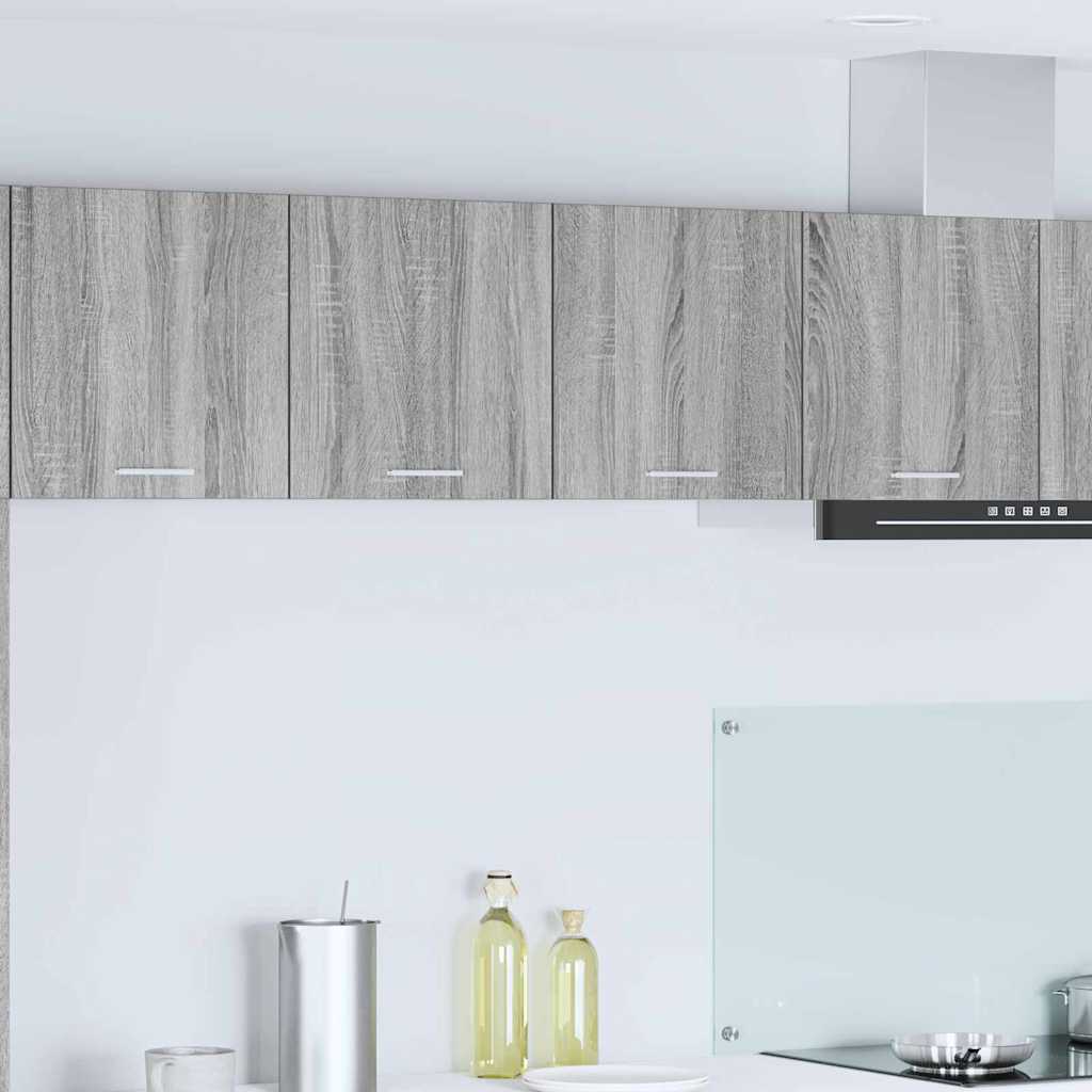 Hängeschrank Sonoma-Grau 80 x 31 x 40 cm Holzwerkstoff