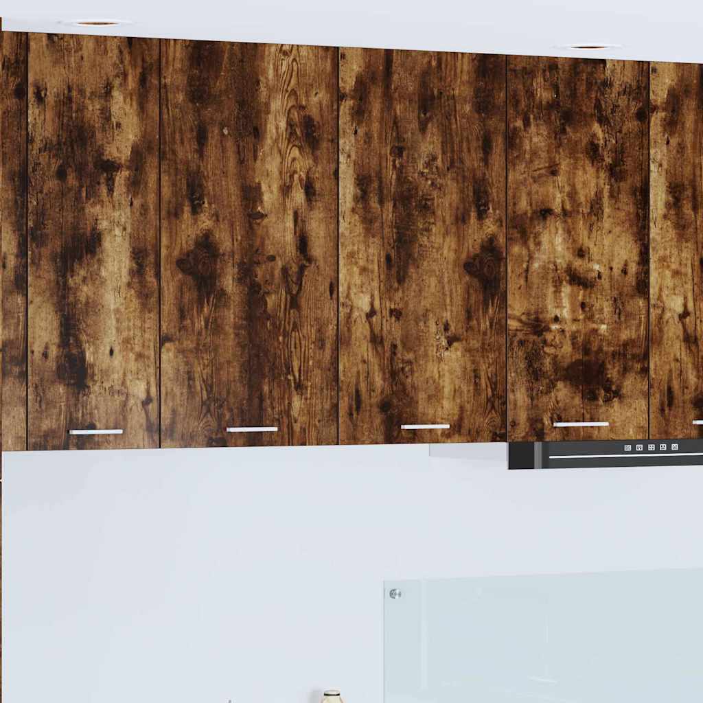 Hängeschrank Räuchereiche 80 x 31 x 80 cm Holzwerkstoff