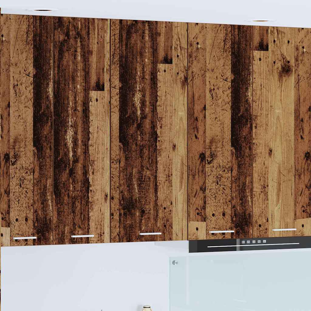 Hängeschrank Altholz 40 x 31 x 100 cm Holzwerkstoff