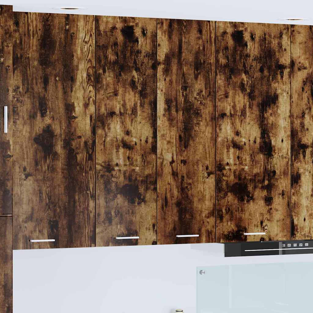 Hängeschrank Räuchereiche 60 x 31 x 100 cm Holzwerkstoff