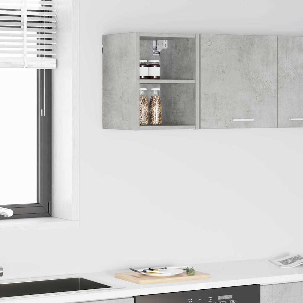 Hängeschrank Betongrau 30 x 29,5 x 40 cm Holzwerkstoff