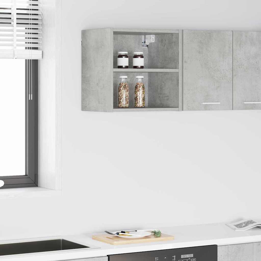 Hängeschrank Betongrau 40 x 29,5 x 40 cm Holzwerkstoff