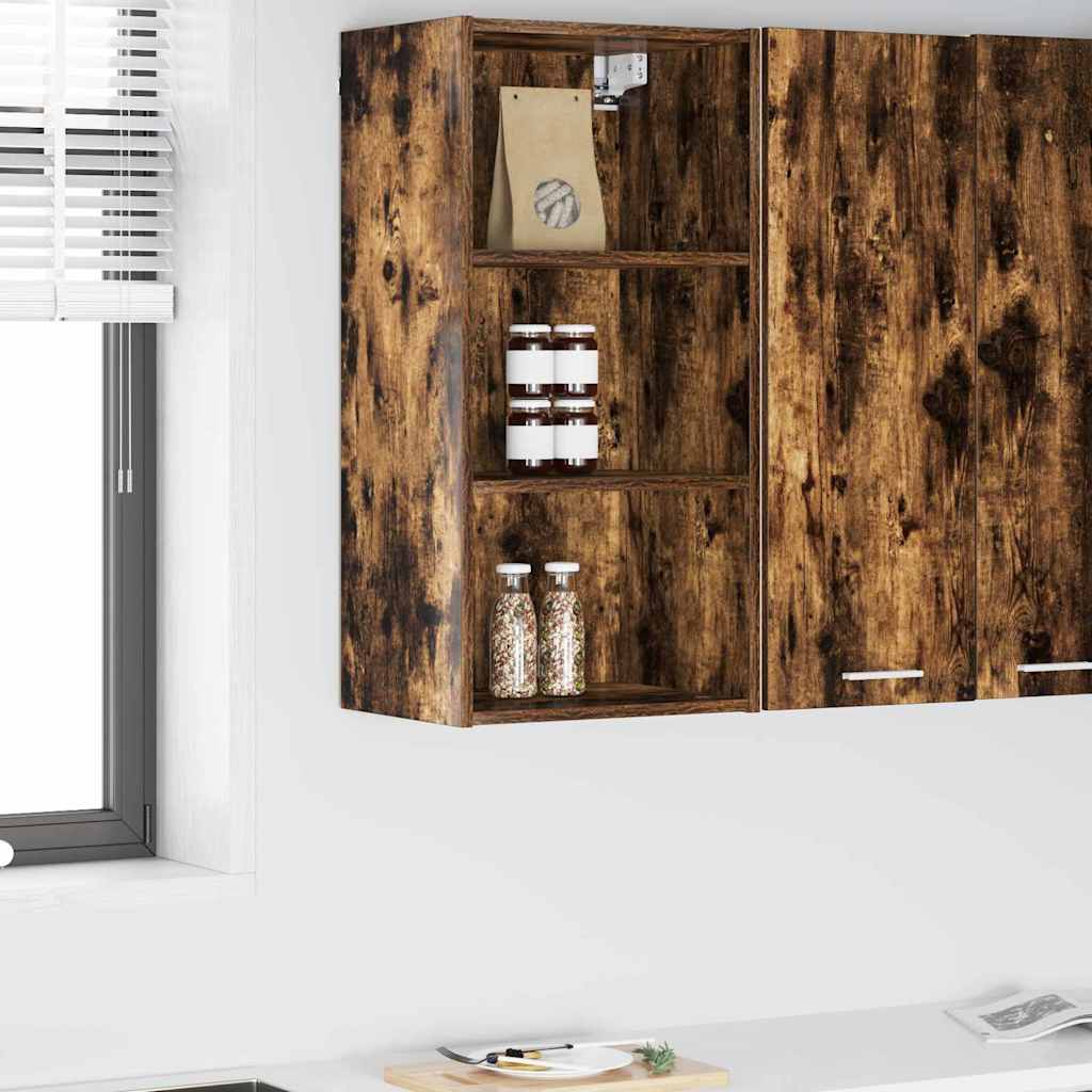Hängeschrank Räuchereiche 40 x 29,5 x 80 cm Holzwerkstoff