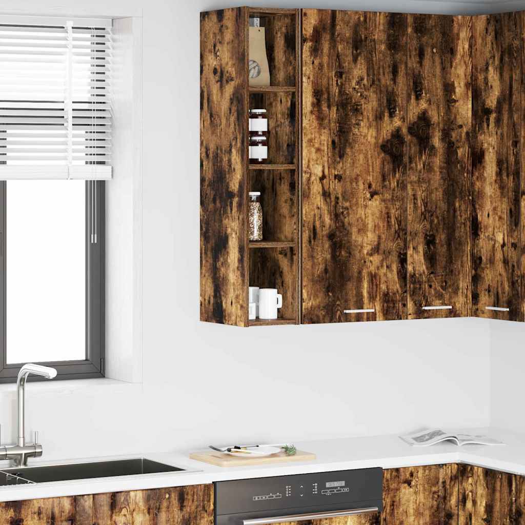 Hängeschrank Räuchereiche 20 x 29,5 x 100 cm Holzwerkstoff