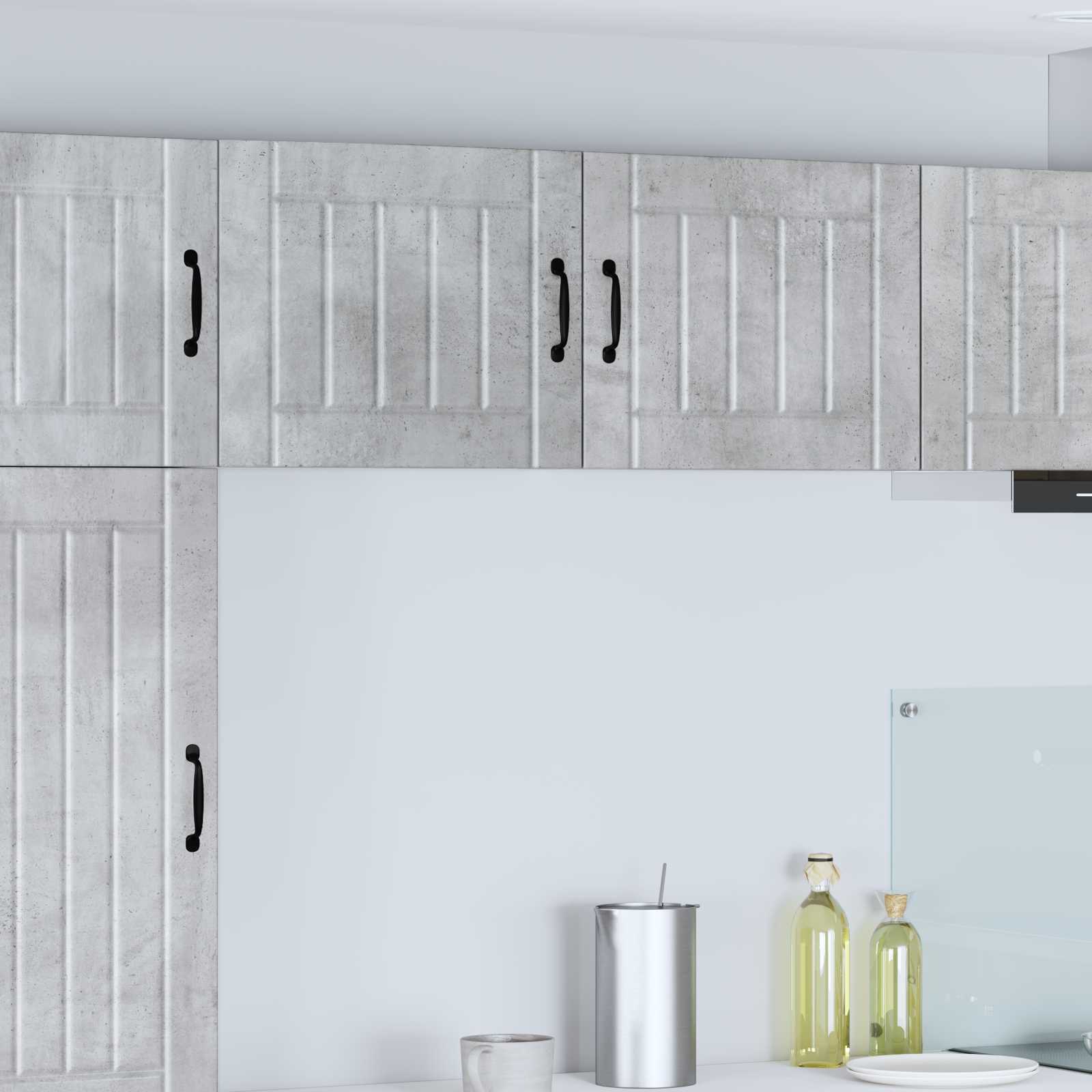 Wandschrank LUCCA Betongrau 50 x 31 x 40 cm Holzwerkstoff
