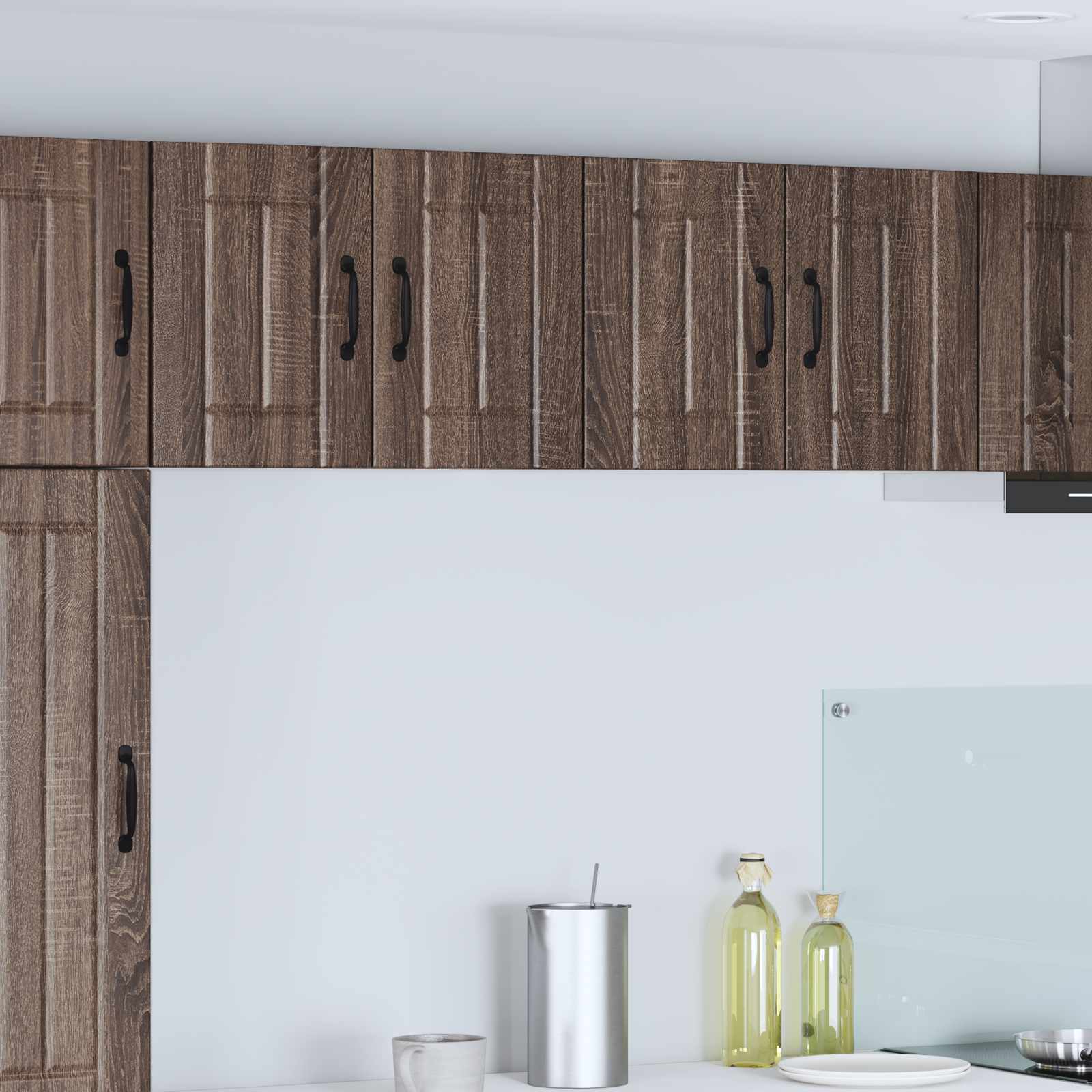Wandschrank LUCCA Brauneiche 60 x 31 x 40 cm Holzwerkstoff