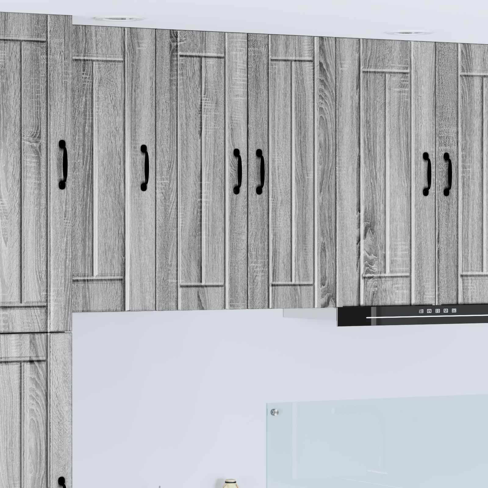Wandschrank LUCCA Graues Sonoma 30 x 31 x 80 cm Holzwerkstoff