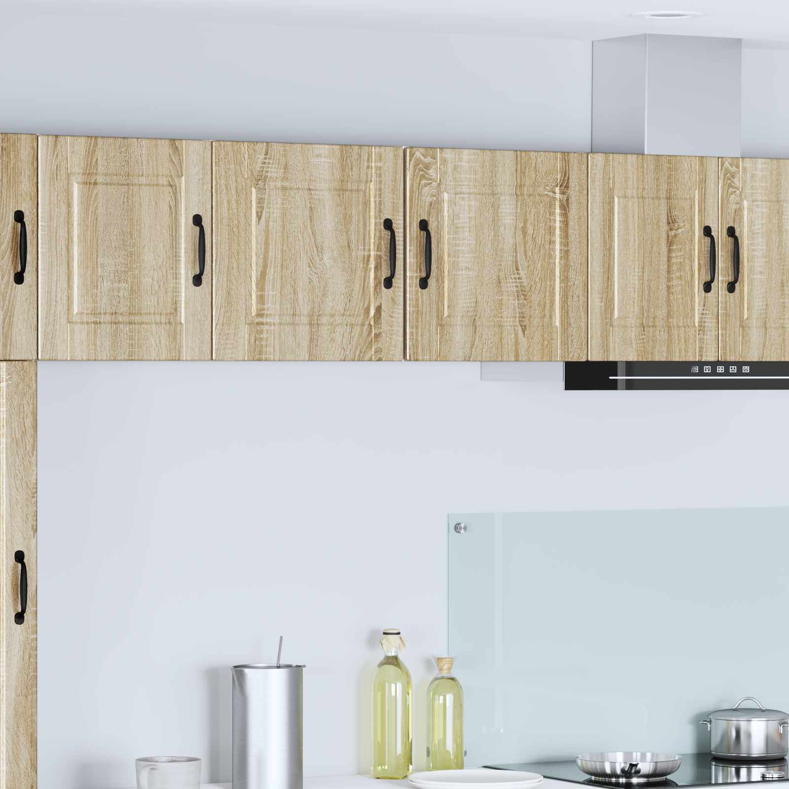 Wandschrank PORTO 2 stk. Sonoma-Eiche Holzwerkstoff