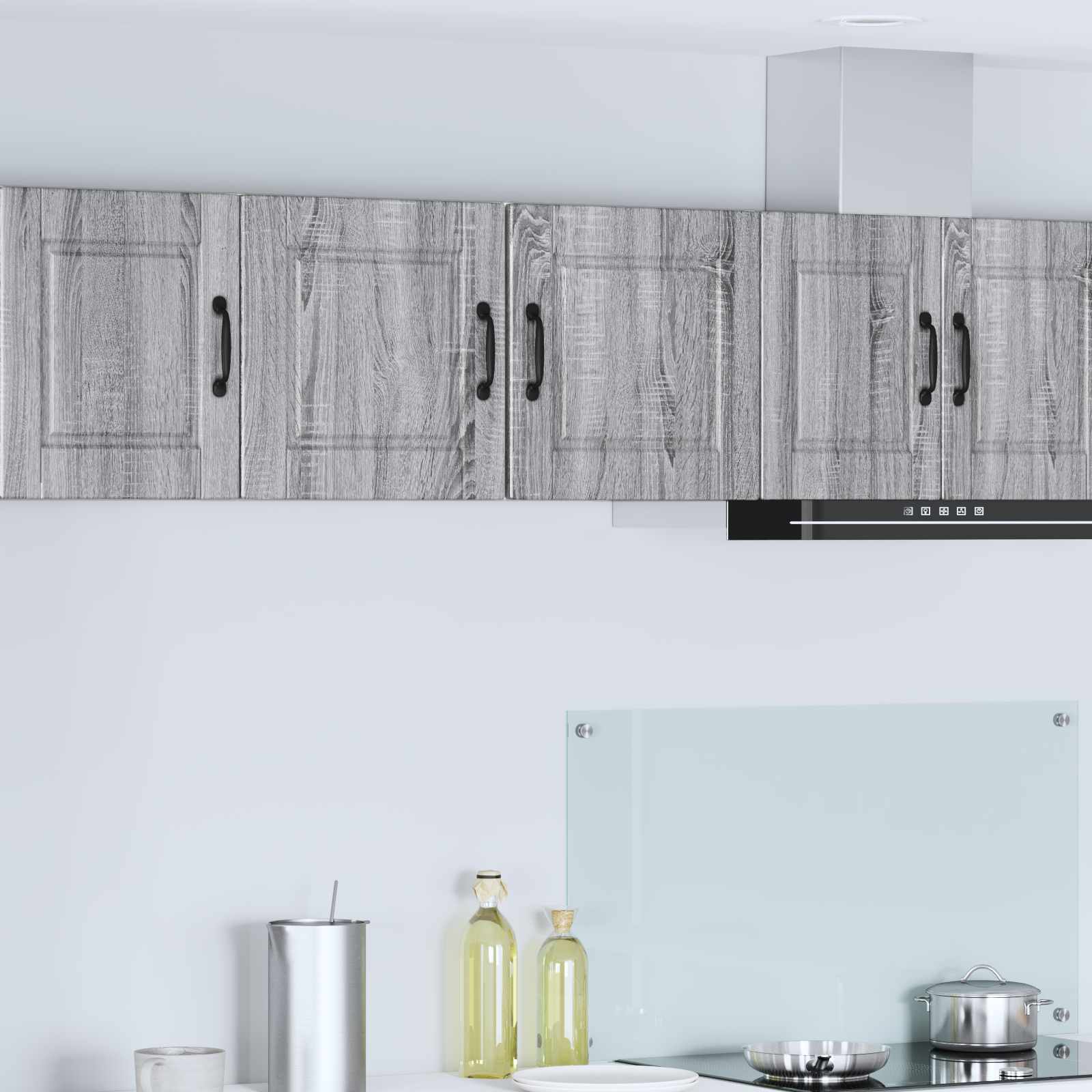Wandschrank PORTO Graues Sonoma 40 x 31 x 40 cm Holzwerkstoff