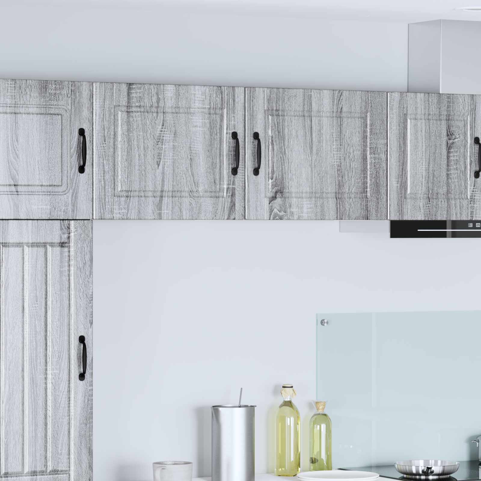 Wandschrank PORTO Graues Sonoma 50 x 31 x 40 cm Holzwerkstoff