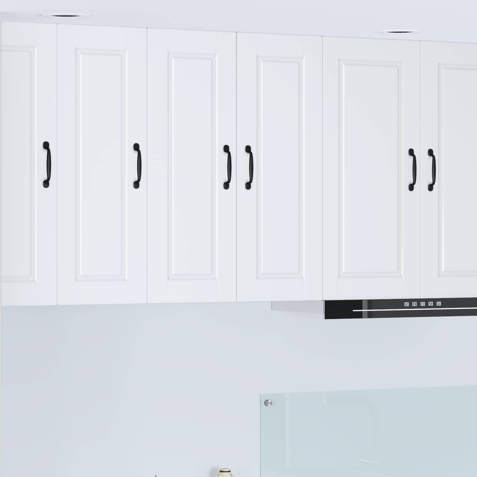Wandschrank PORTO 2 stk. Weiß Holzwerkstoff