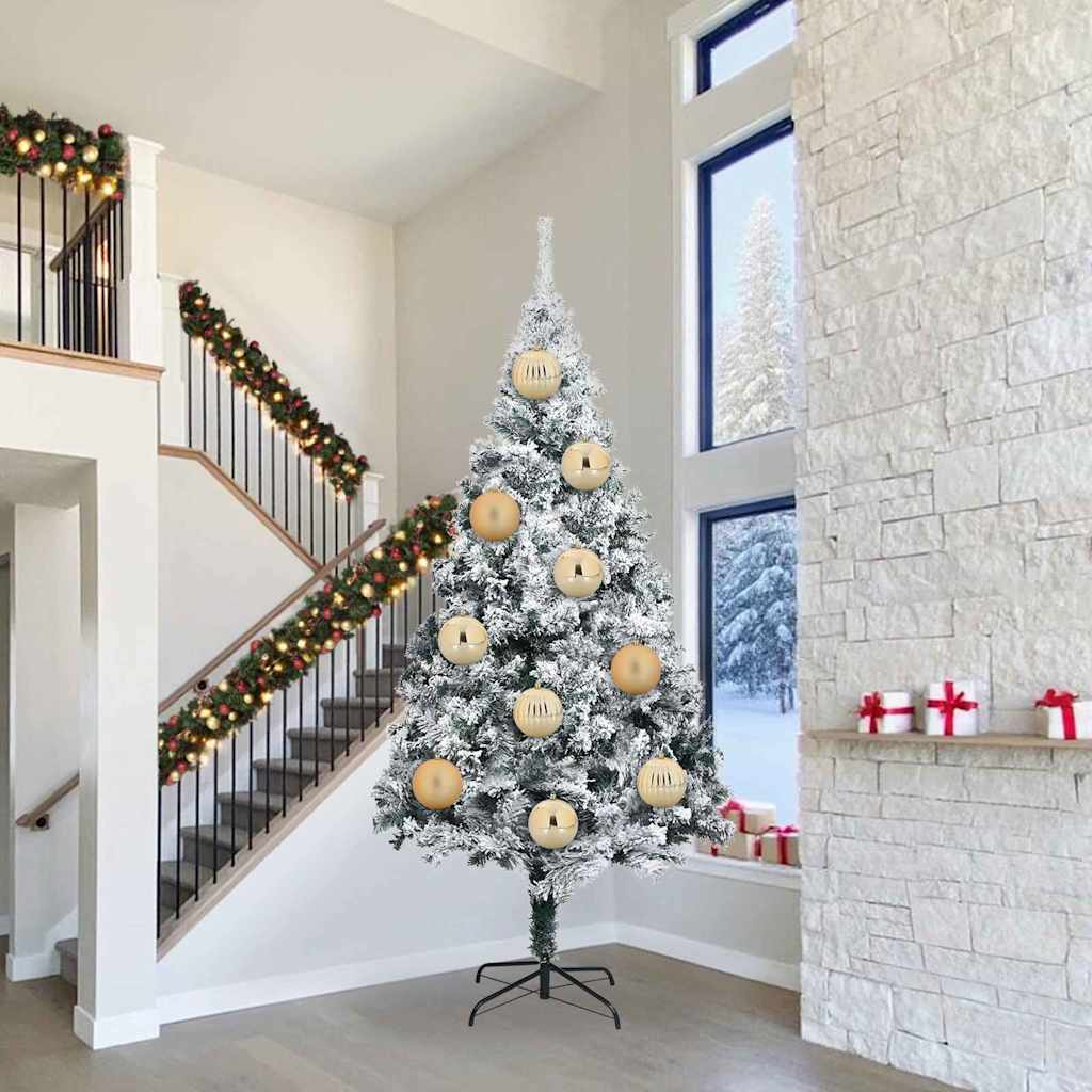 Weihnachtsbaumkugel Set XXL 3 stk. Gold Ø 25 cm Kunststoff