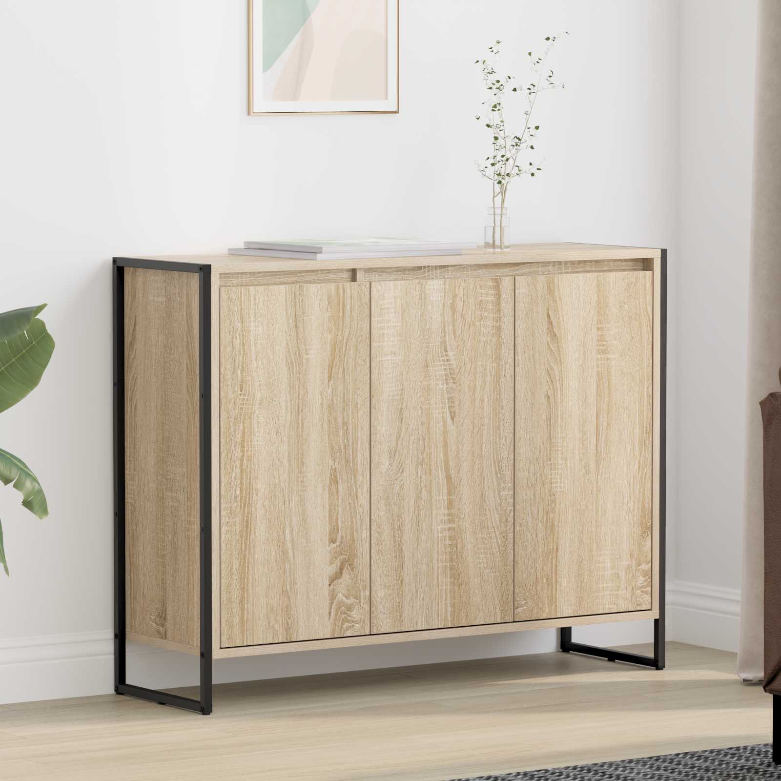 Seitenschrank Sonoma 96,5 x 30 x 75 cm Holzwerkstoff