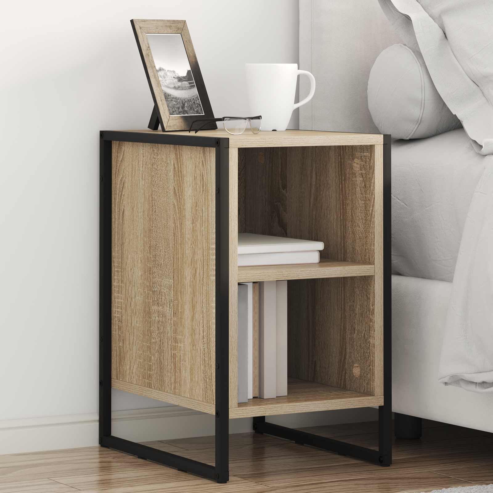 Nachttisch 2 stk. Sonoma 39,5 x 30 x 50 cm Holzwerkstoff