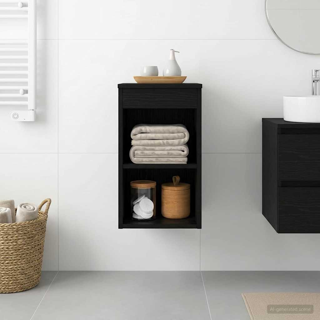Badezimmerschrank Inzwischen Schwarze Eiche 30 x 35 x 50 cm