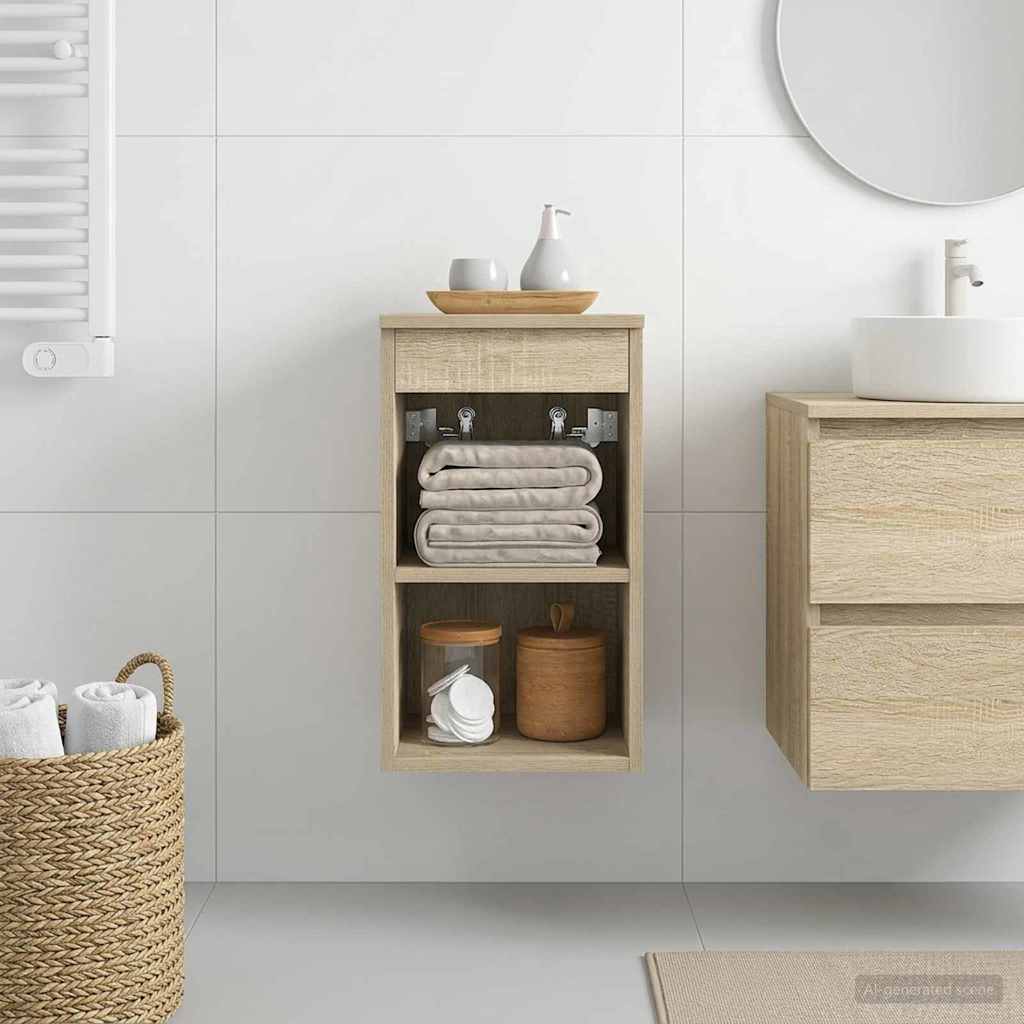 Badezimmerschrank Inzwischen Sonoma-Eiche 30 x 35 x 50 cm
