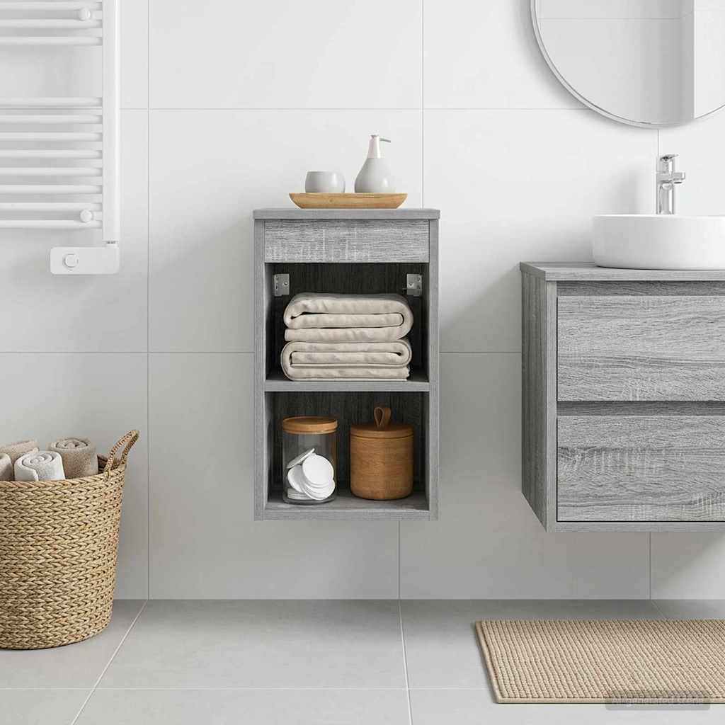 Badezimmerschrank Inzwischen Grau Sonoma 30 x 35 x 50 cm