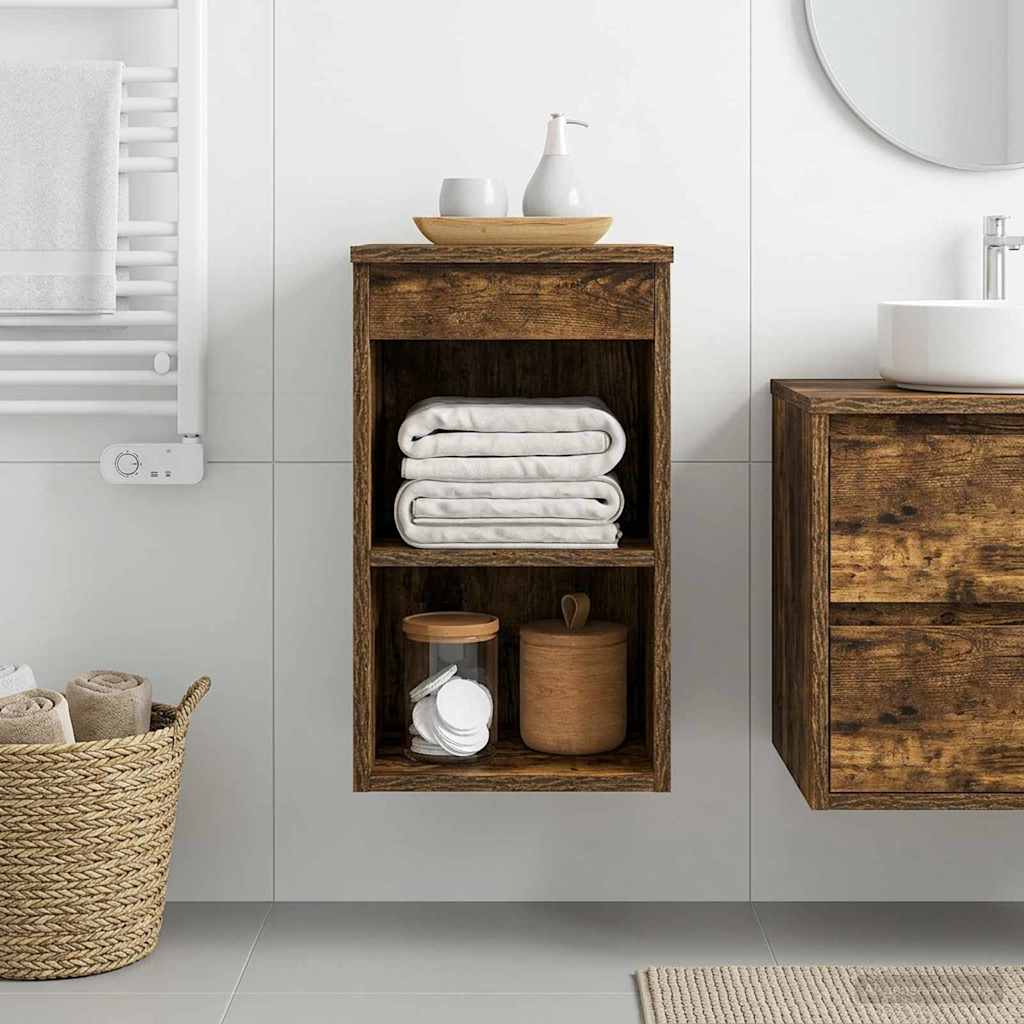 Badezimmerschrank Inzwischen Geräucherte Eiche 30 x 41 x 50 cm