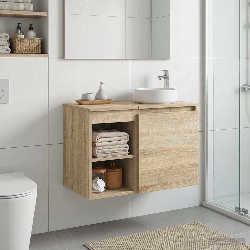 Badezimmerschrank Inzwischen Sonoma-Eiche 30 x 44,5 x 50 cm