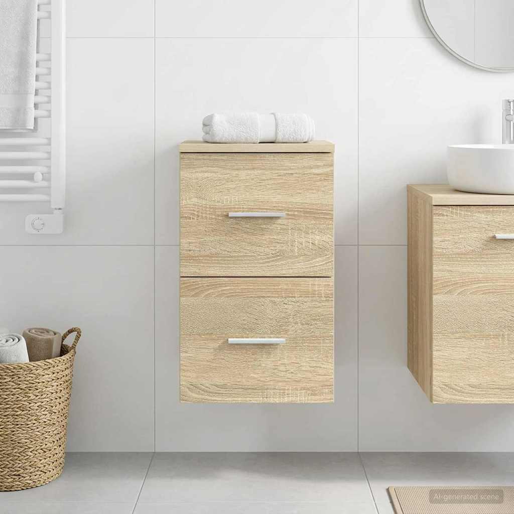 Badezimmerschrank Inzwischen Sonoma-Eiche 30 x 44,5 x 50 cm