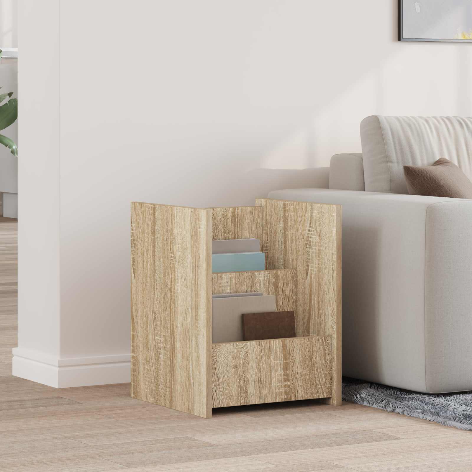 Magazinregal Sonoma-Eiche 35 x 35 x 45 cm Holzwerkstoff