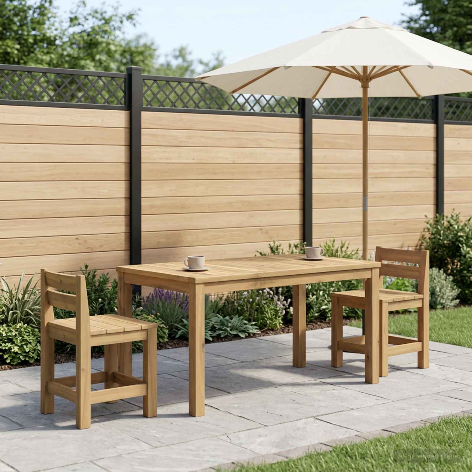 Couchtisch Weiß 50 x 100,5 x 45 cm Massivholz Akazie