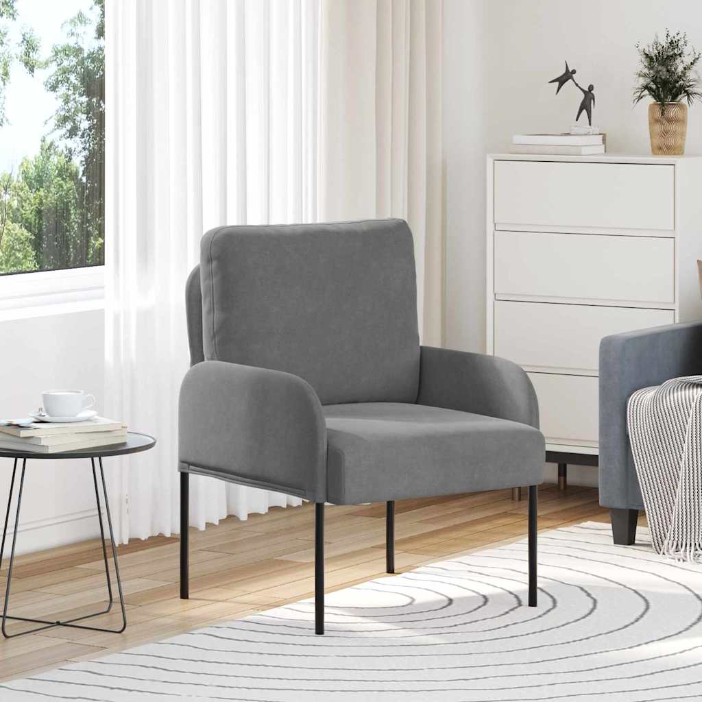 Sofas mit Kissen 55cm Dunkelgrau Sperrholz