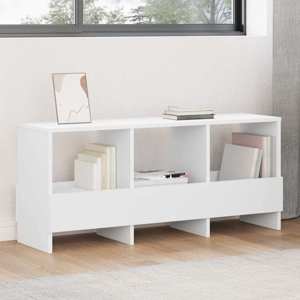Magazinregal Weiß 102 x 30 x 45 cm