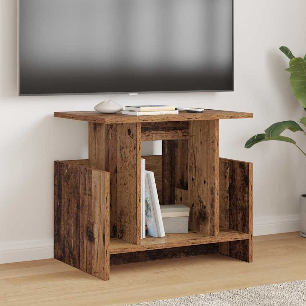 TV-Ständer 50 x 35 x 45 cm Altholz Holzwerkstoff