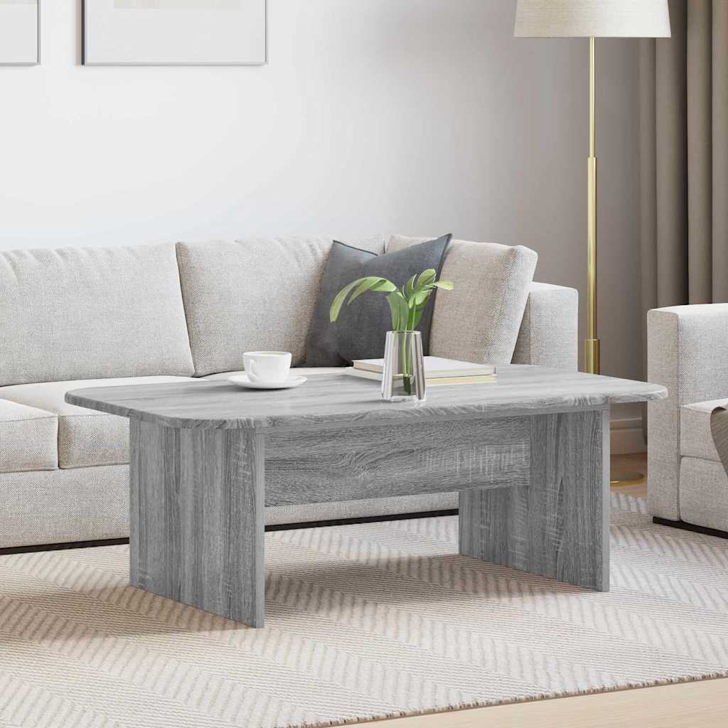 Couchtisch Sonoma-Grau 93 x 53 x 33 cm Holzwerkstoff