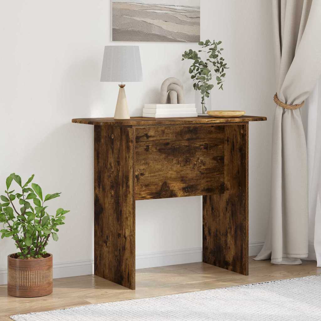 Konsolentisch Räuchereiche 93 x 40 x 75 cm Holzwerkstoff