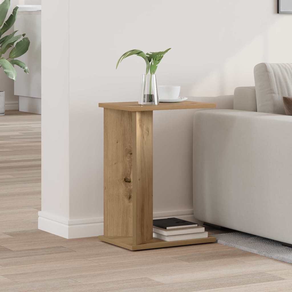 Beistelltisch Artisan-Eiche 35 x 25 x 50 cm Holzwerkstoff