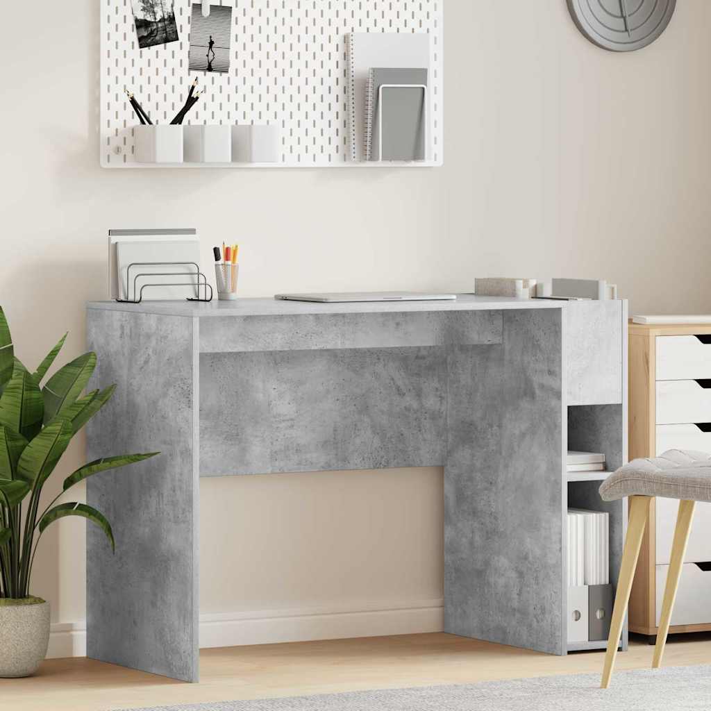 Schreibtisch Beton Grau Holzwerkstoff 109 x 50 x 78 cm